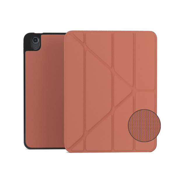 Epico SolidWoven Flip Case | iPad 10,9" (A14)/11" (A16) | Sienna | Integrated Stand  &amp;  Apple Pencil Storage