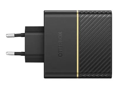 OTTERBOX WALL CHARGER 50W USB-C 30W + USB-C 20W BLACK