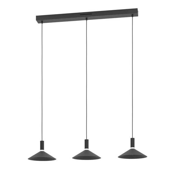 EGLO CONOMAVILLA-Z - Long table pendant light, black