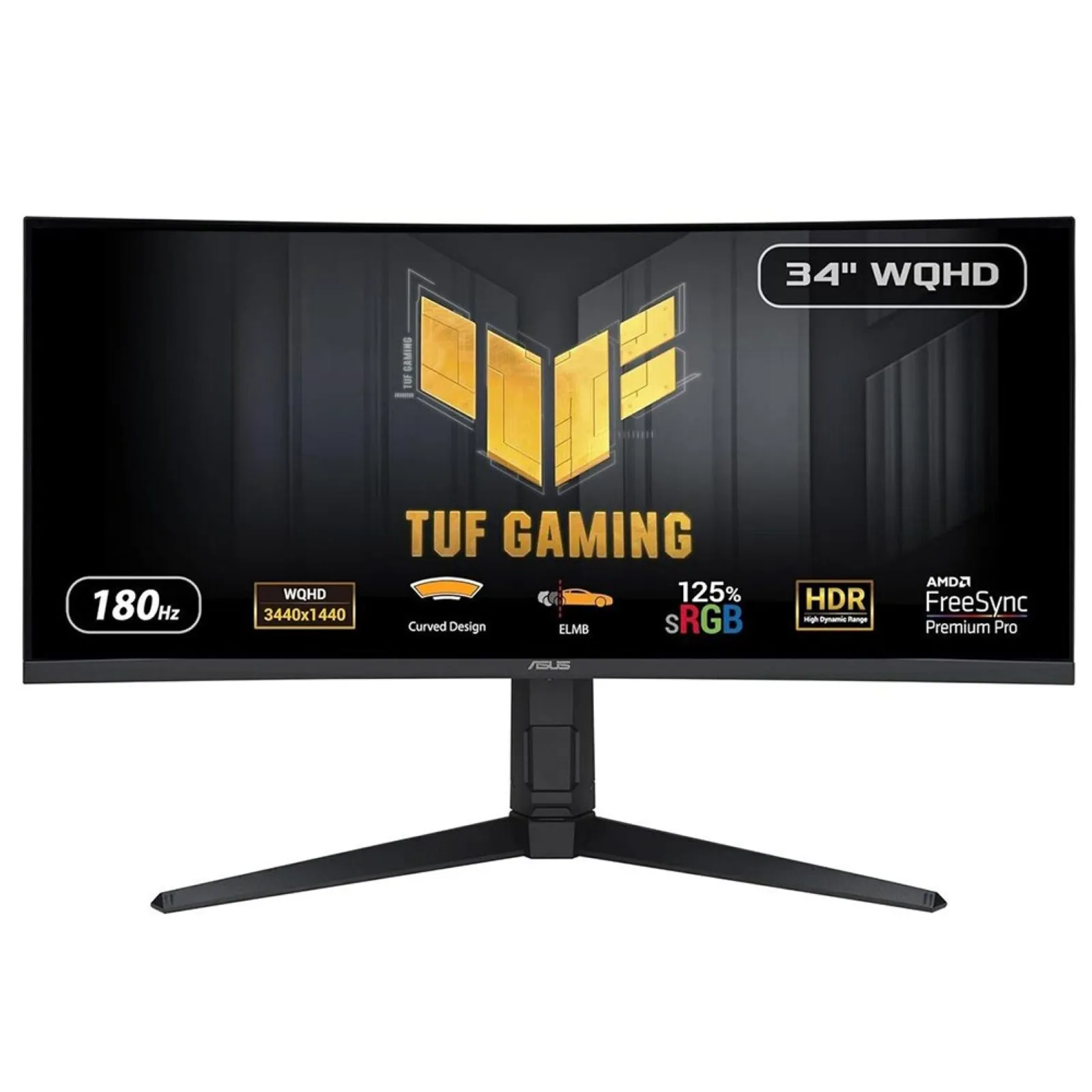 Asus TUF Gaming VG34VQL3A 34" UWQHD, VA Curved Gaming Monitor