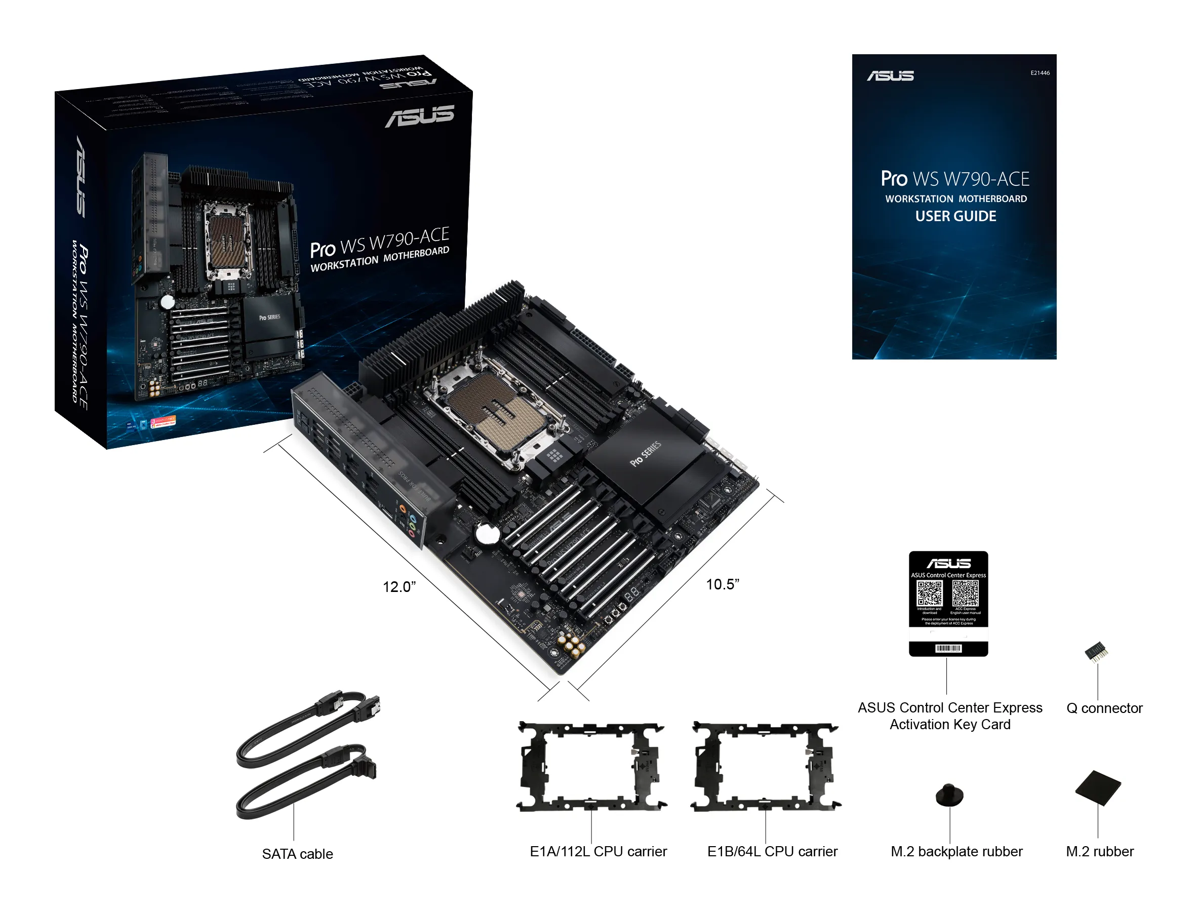 Asus PRO WS W790-ACE DDR5 LGA4677 SSI CEB Motherboard