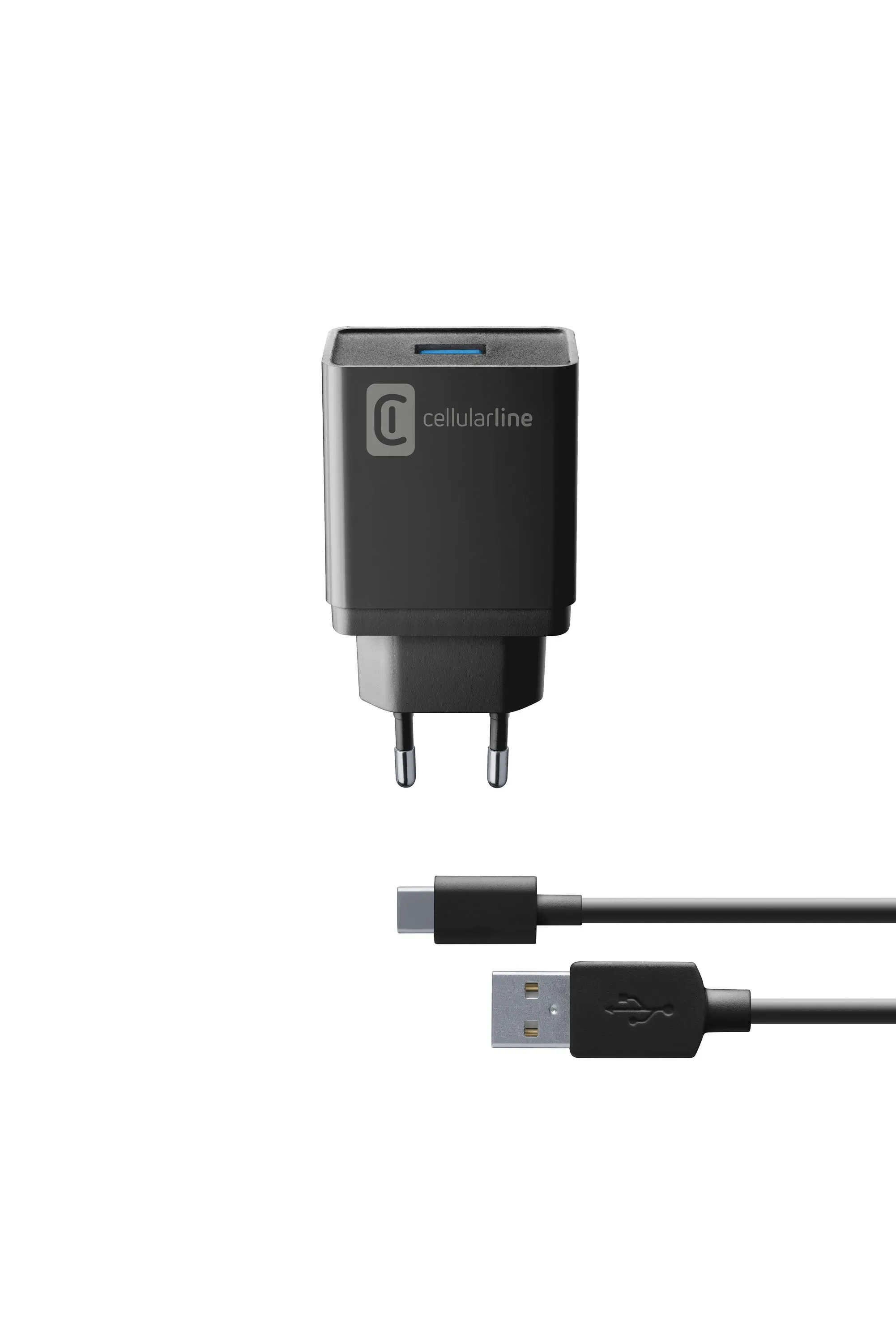 CELLULARLINE USB CHARGER KIT 10W USB-C BLACK