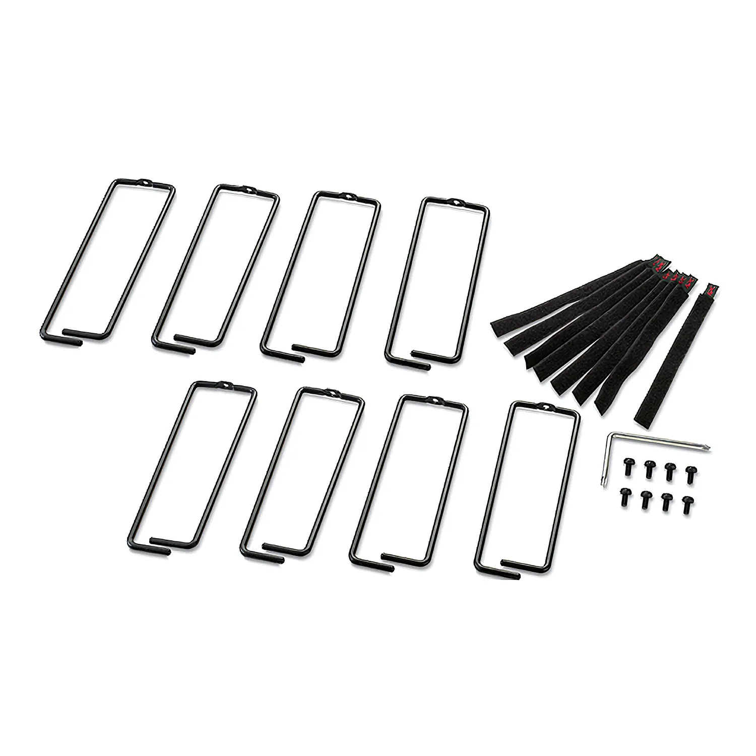 APC NetShelter SX Cable Management Rings. Deep cable management rings facilitate vertical cable management in typical networking environments.  (Qty. 8)
