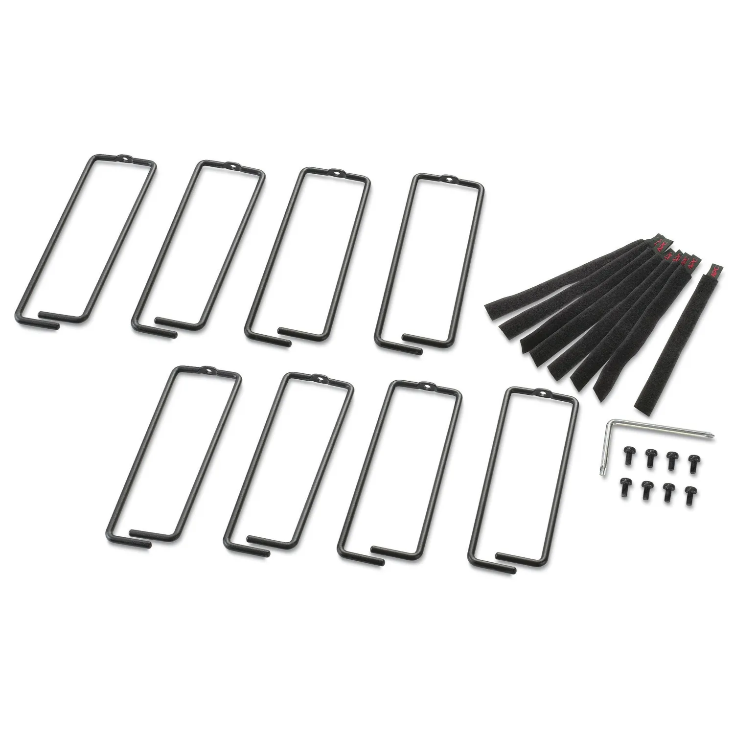 APC NetShelter SX Cable Management Rings. Deep cable management rings facilitate vertical cable management in typical networking environments.  (Qty. 8)