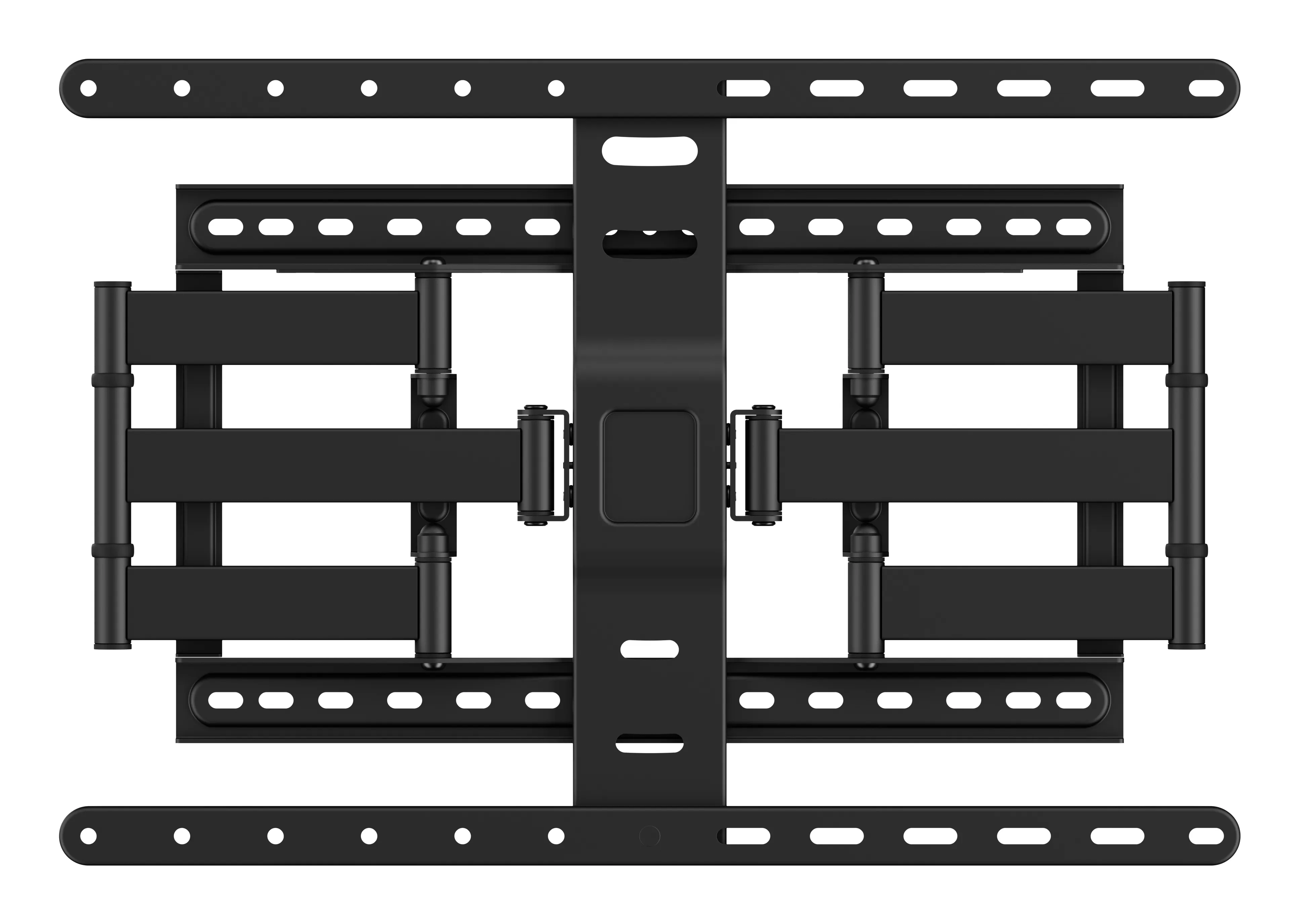 Deltaco Office UltraSlim FullMotion TV-sein&auml;teline, 43&ndash;90", 60 kg, musta