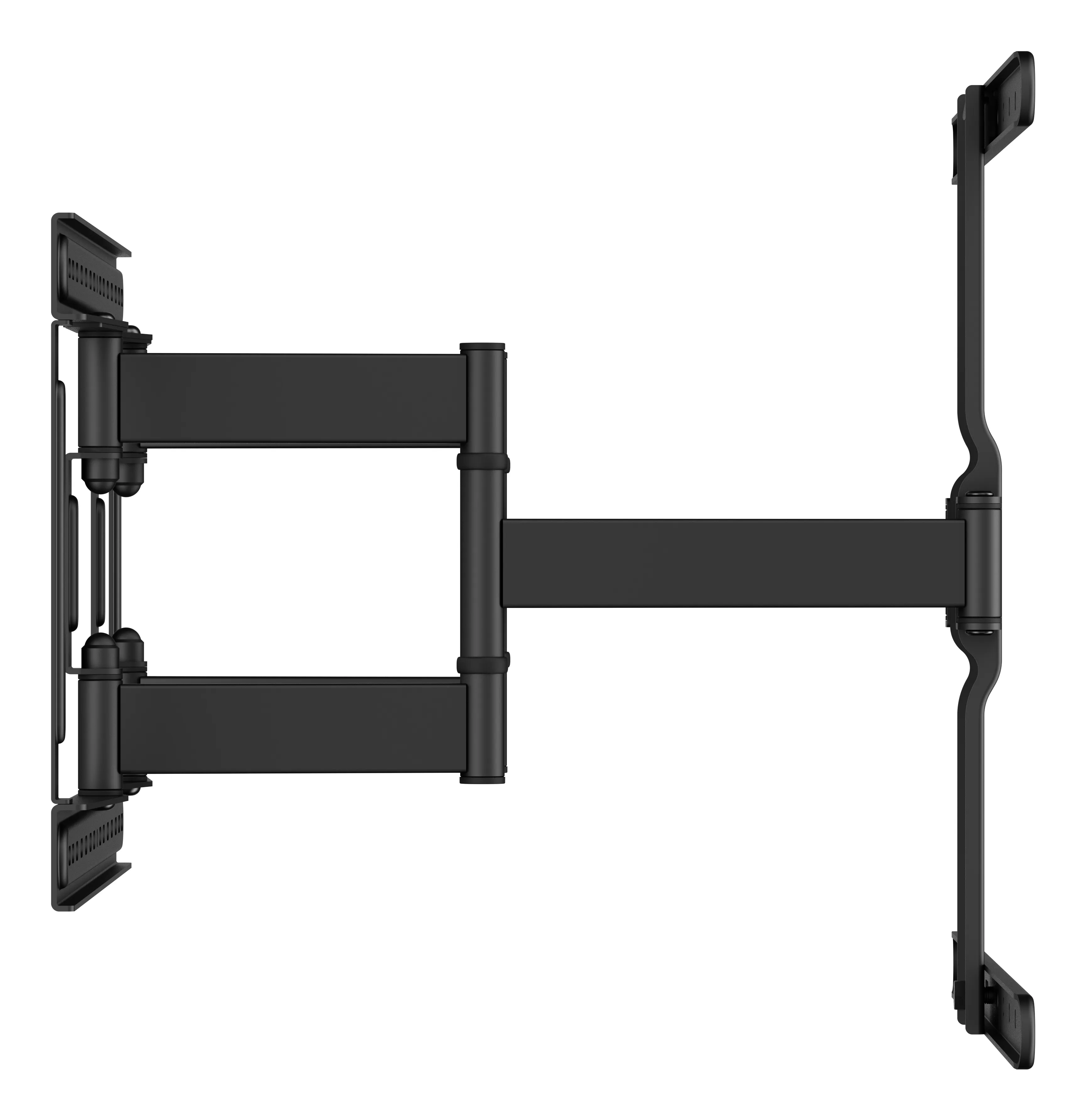 Deltaco Office UltraSlim FullMotion TV-sein&auml;teline, 43&ndash;90", 60 kg, musta