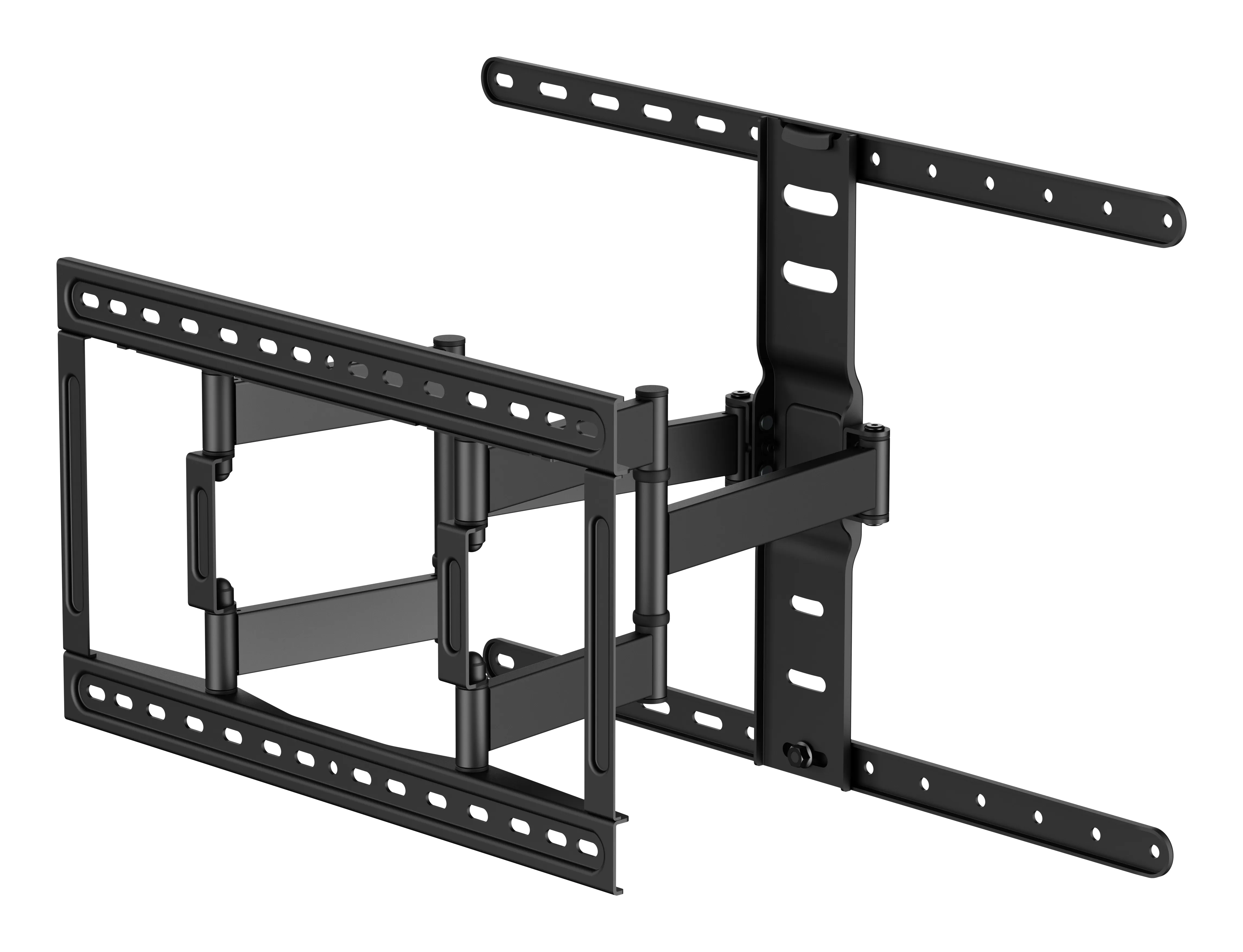 Deltaco Office UltraSlim FullMotion TV-sein&auml;teline, 43&ndash;90", 60 kg, musta