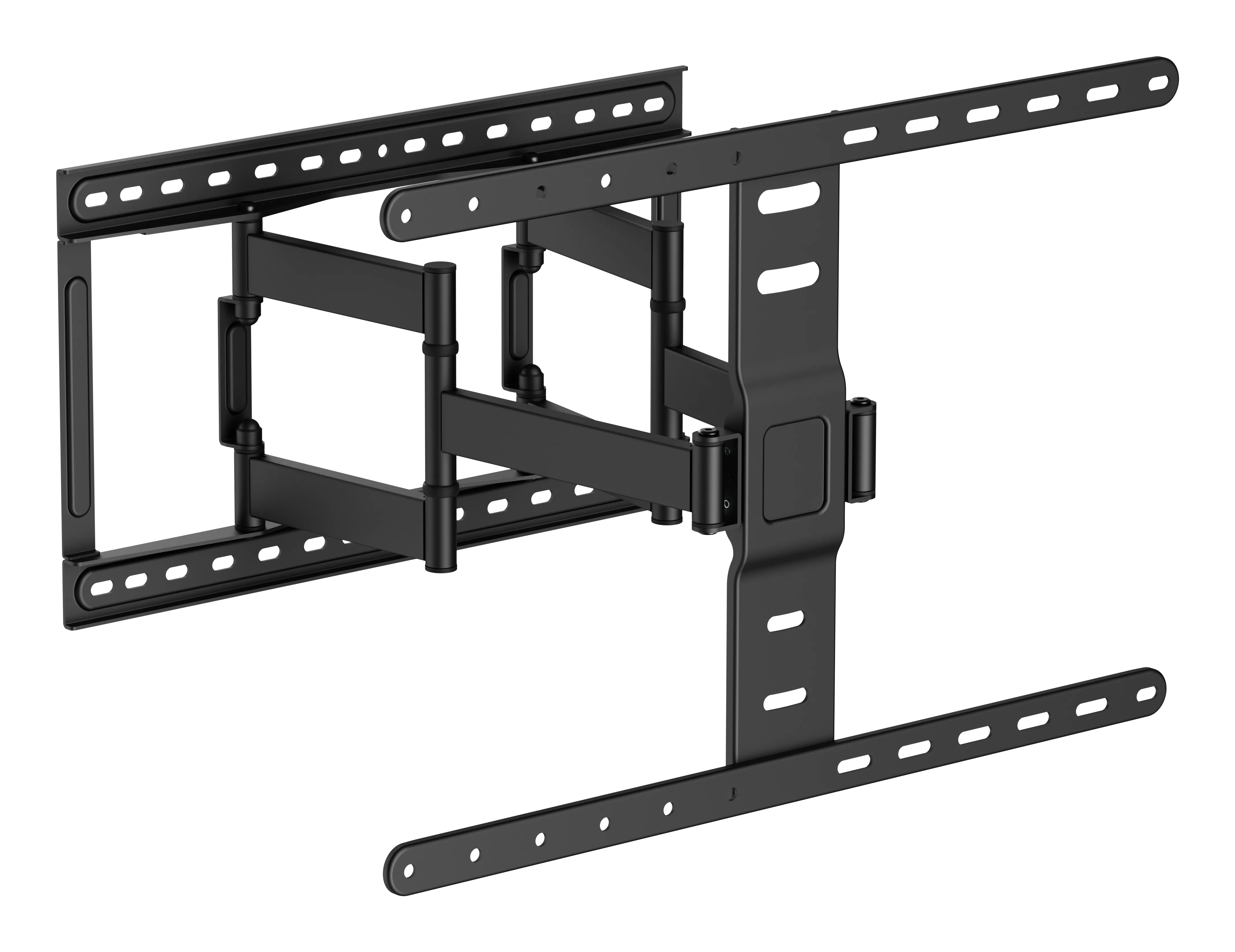 Deltaco Office UltraSlim FullMotion TV-sein&auml;teline, 43&ndash;90", 60 kg, musta
