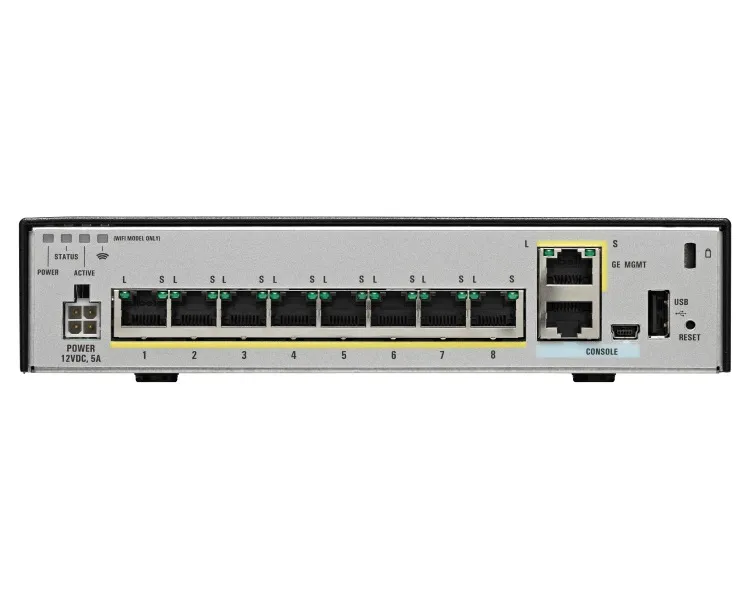 Cisco ASA 5506-X with FirePOWER Services - Turvalaite - 8 porttia - GigE - p&ouml;yt&auml;