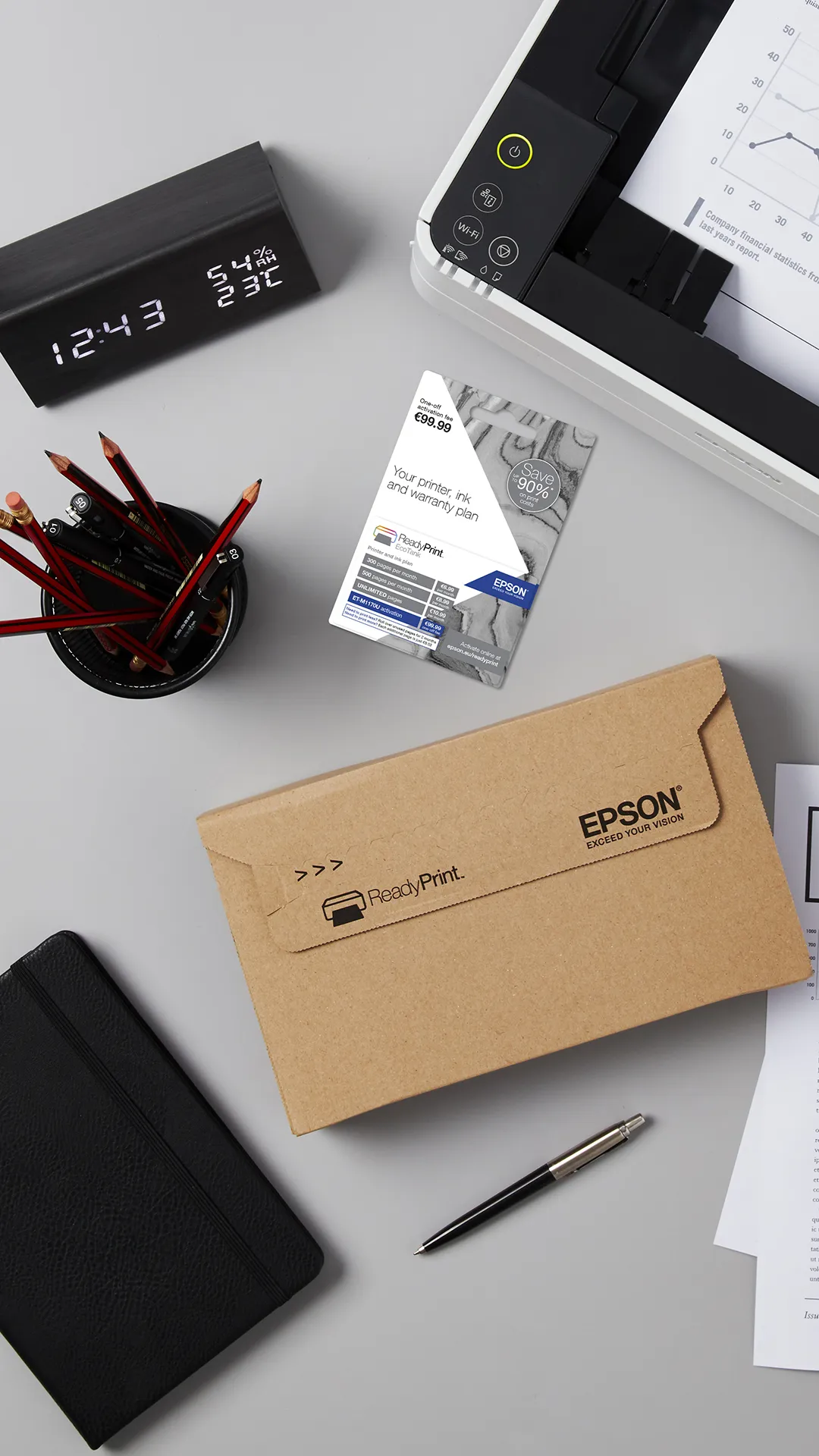 Epson EcoTank ET-M1170 Duplex, A4 - mono Inkjet printer