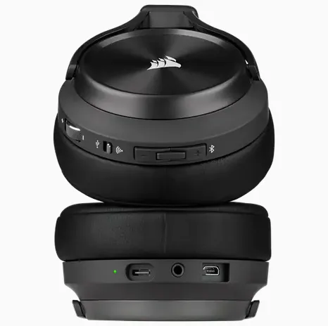 Corsair Virtuoso RGB Wireless XT - tr&aring;dl&ouml;s spelh&ouml;rlurar, slate
