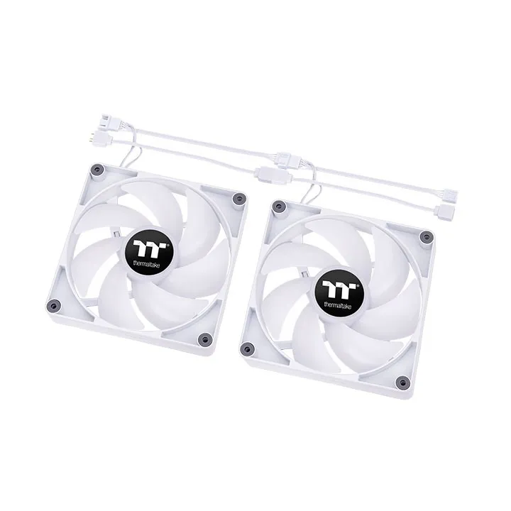 Thermaltake CT140, ARGB Sync, 140mm - case fan, white, 2pcs
