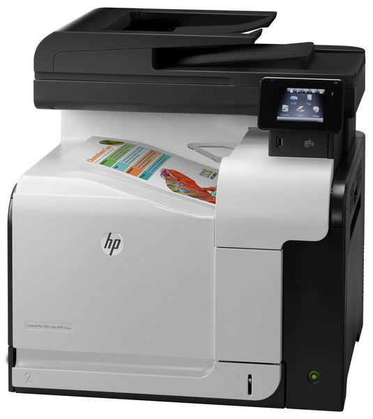 HP LaserJet Pro M570dn Duplex, LAN, A4 - f&auml;rglaserskrivare