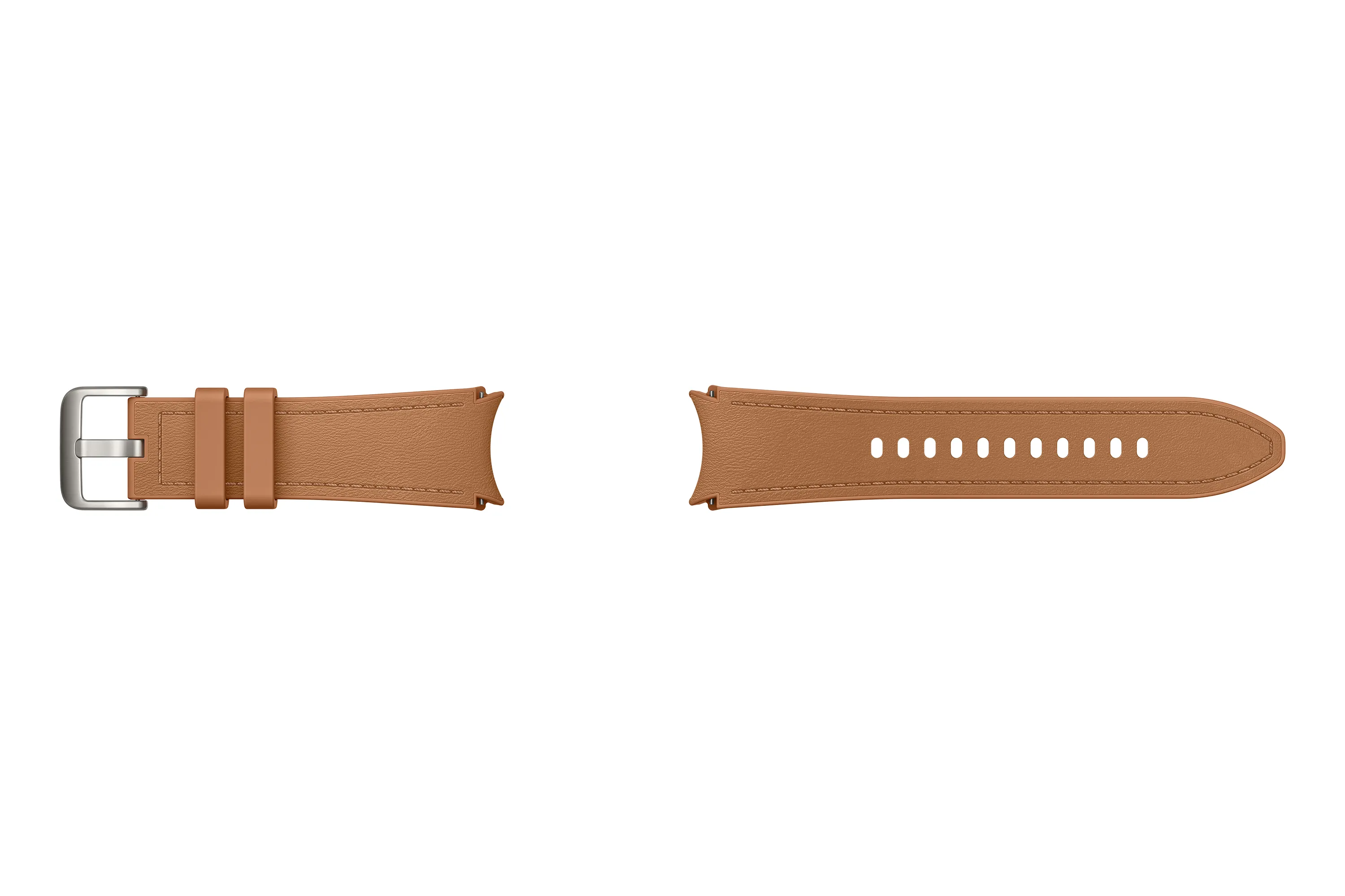 (Bargains) Samsung Watch Hybr.Leath.Band S/M Camel