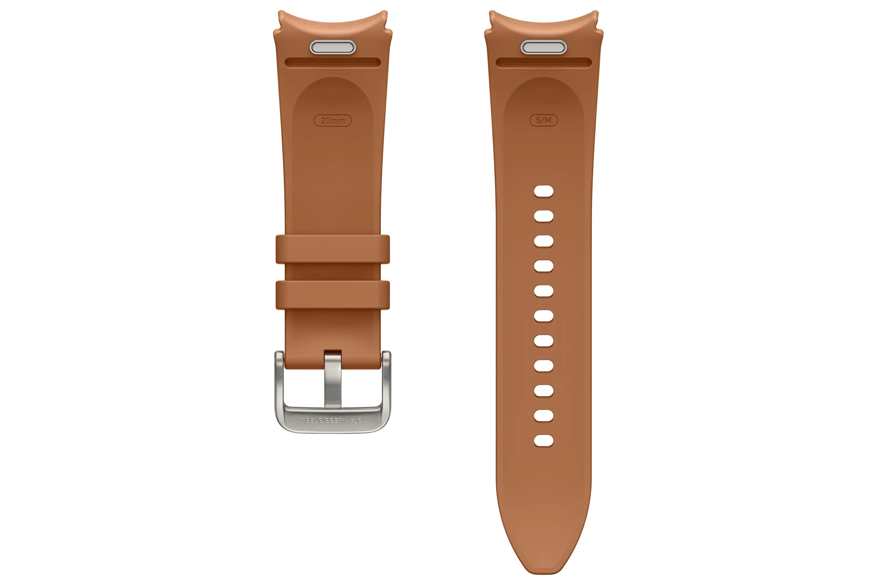 (Bargains) Samsung Watch Hybr.Leath.Band S/M Camel