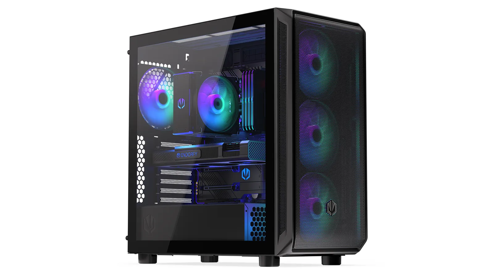 Endorfy Arx 700 ARGB - Mid Tower case, Black