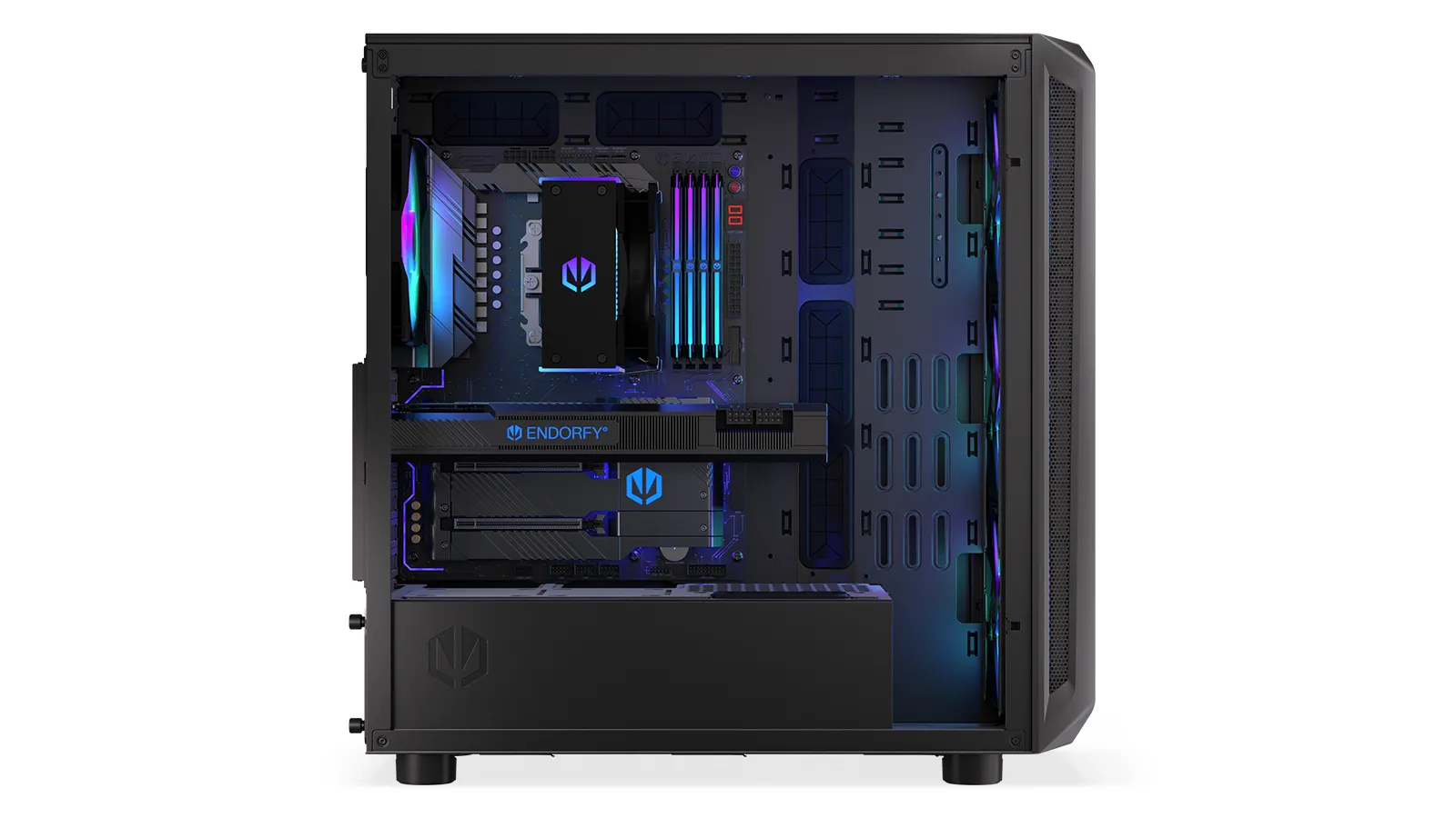 Endorfy Arx 700 ARGB - Mid Tower case, Black