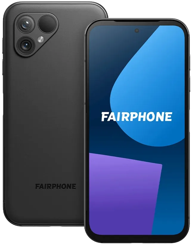 Fairphone 5 6/128 Gt -puhelin, Matte Black