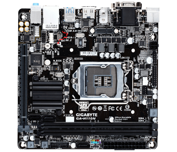 Gigabyte GA-H110N Mini-ITX-emolevy