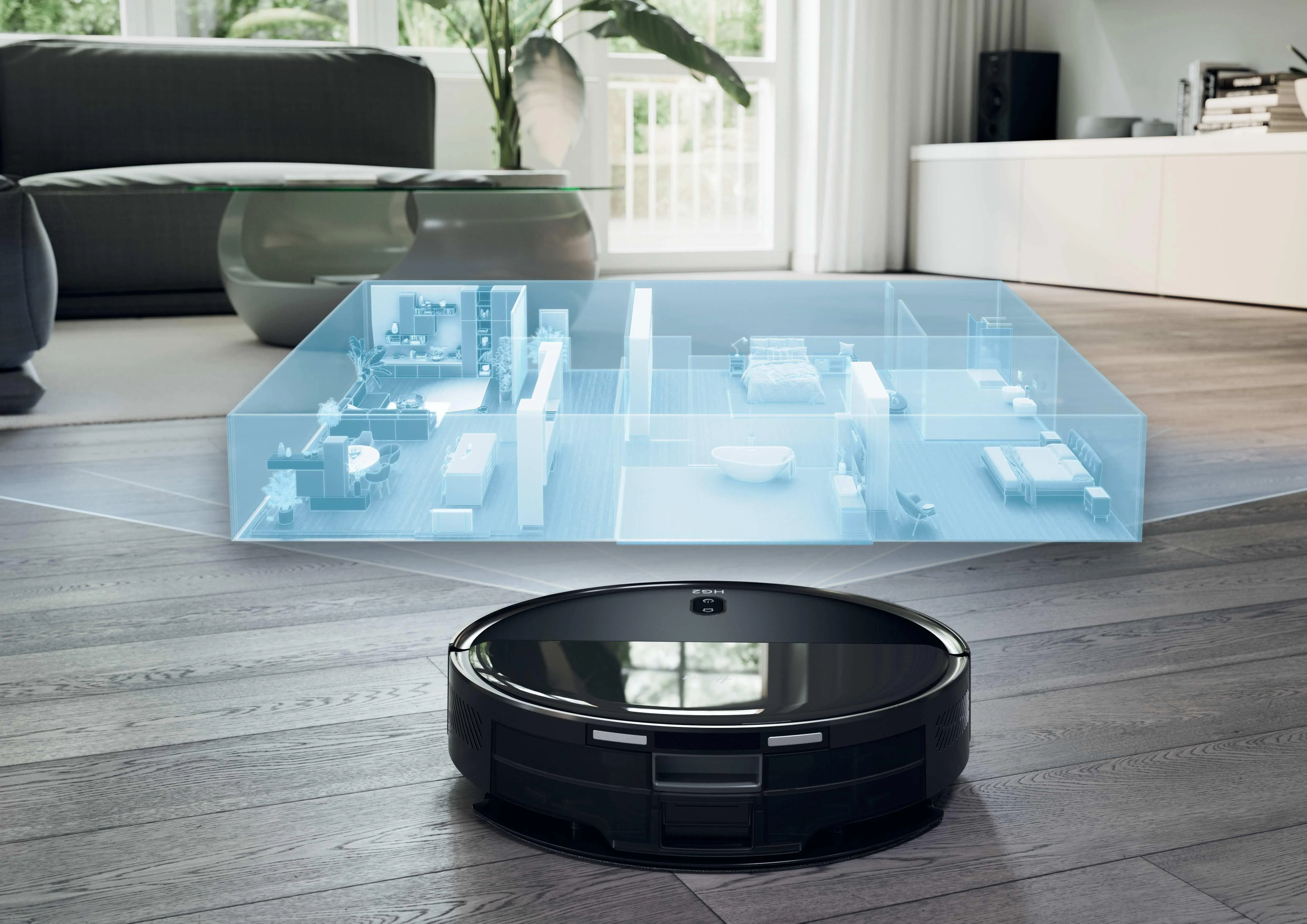 HOOVER HG230H 011 Robot vacuum cleaner, Black