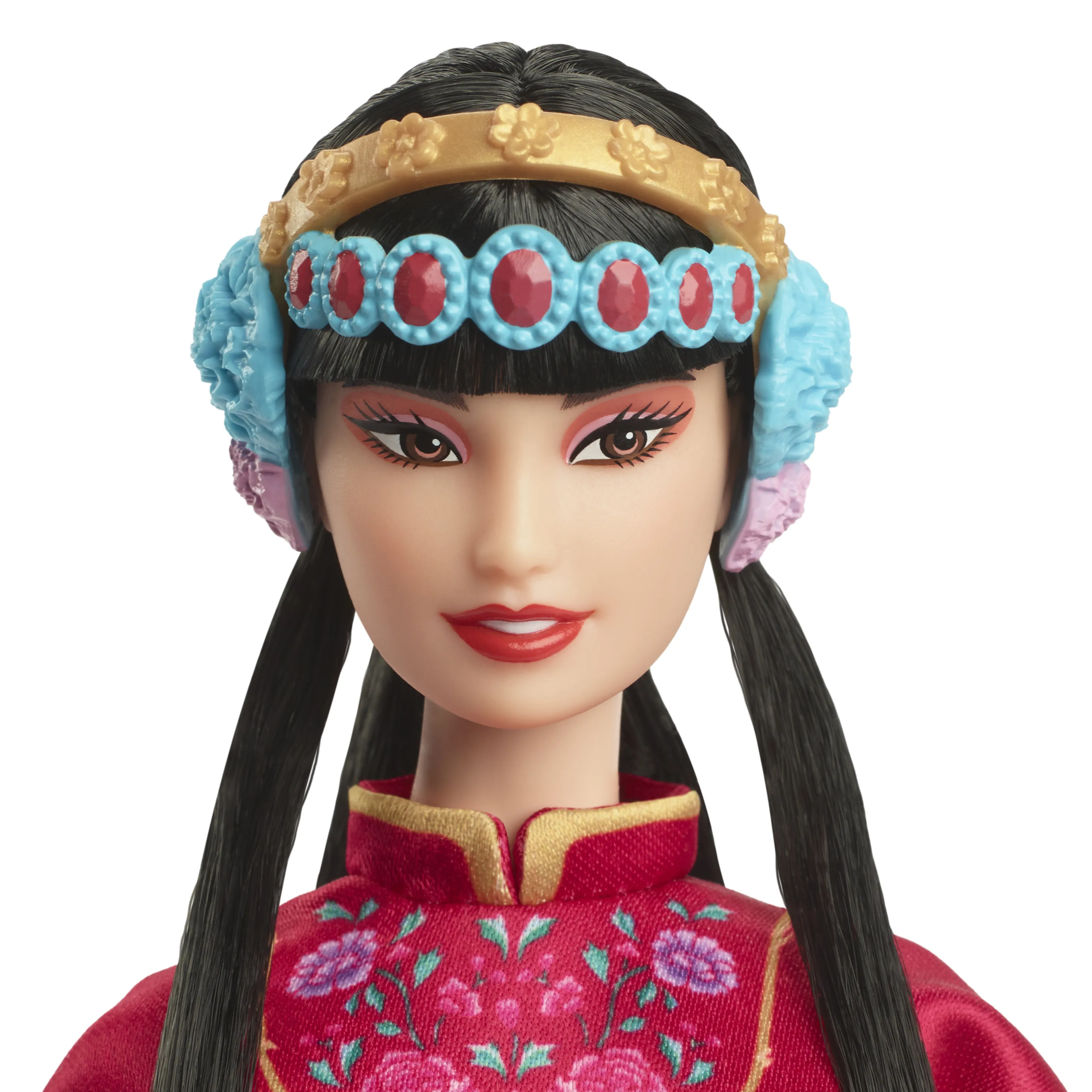 Mattel Barbie Signature Lunar New Year Doll with Red Floral Robe