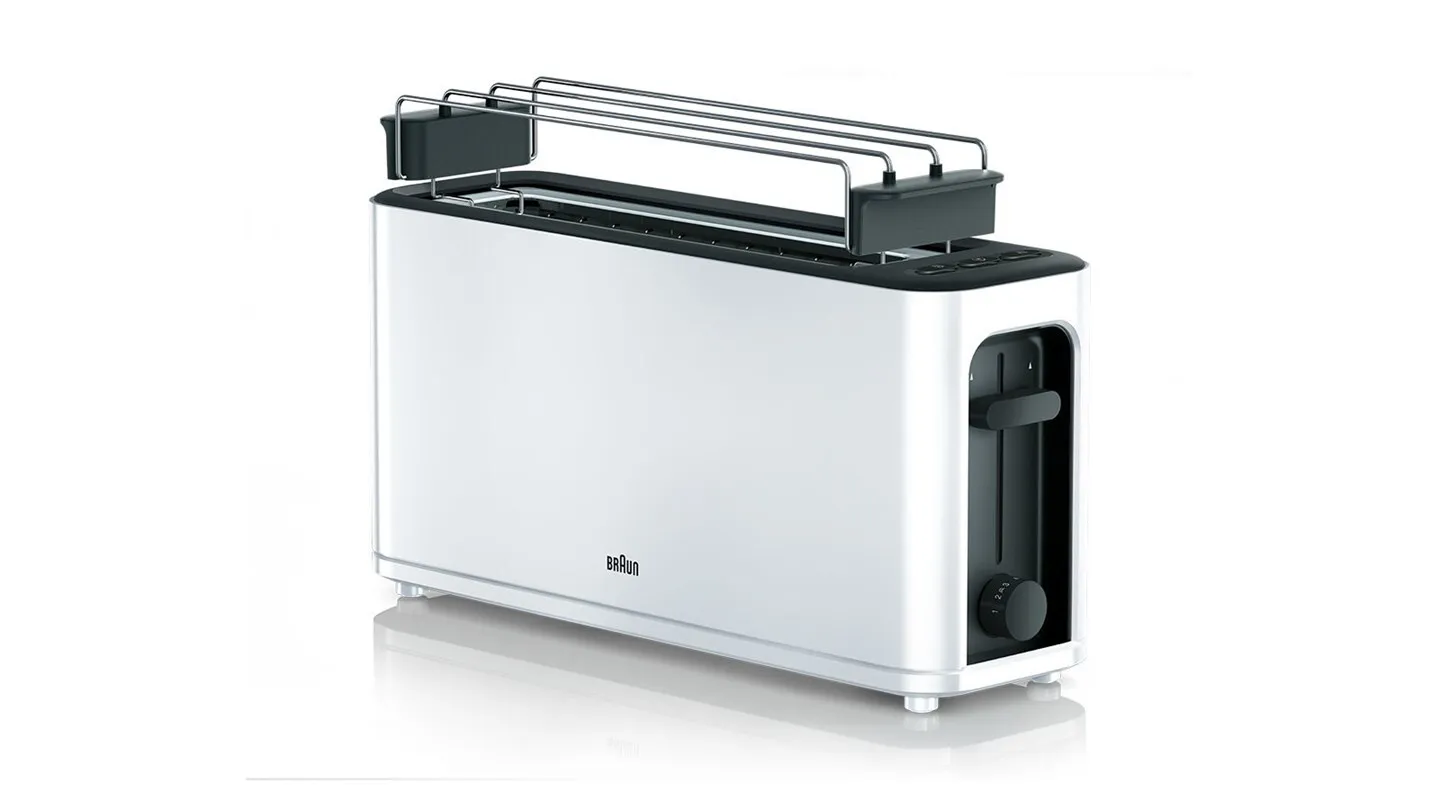 Braun Toaster HT 3110 -  brödrost, 1 slice(s),  Vit
