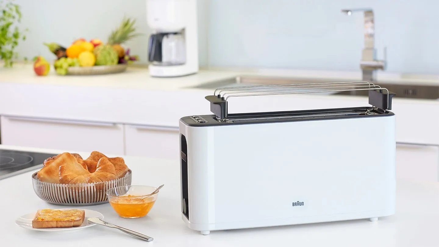 Braun Toaster HT 3110 -  brödrost, 1 slice(s),  Vit