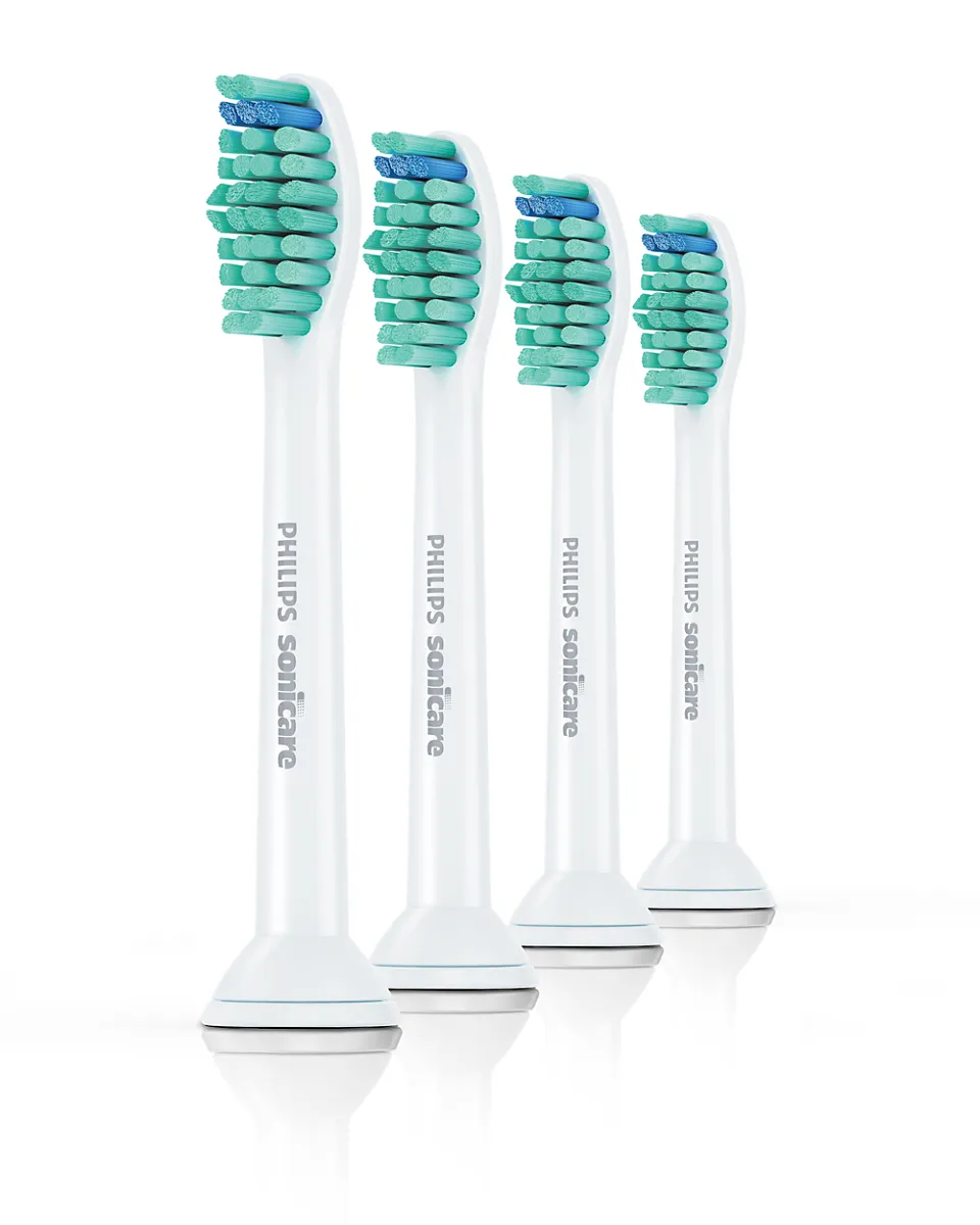Philips Sonicare ProResults HX6014/87 - utbytesborsthuvuden, 4 st, vit Philips Sonicare ProResults HX6014/87 - utbytesborsthuvuden, 4 st, vit