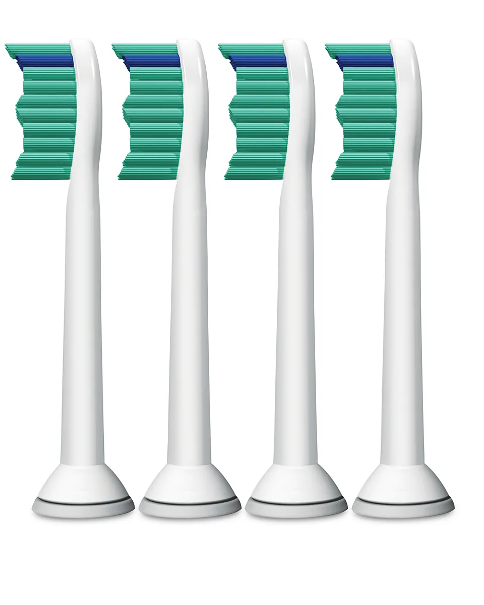 Philips Sonicare ProResults HX6014/87 - utbytesborsthuvuden, 4 st, vit Philips Sonicare ProResults HX6014/87 - utbytesborsthuvuden, 4 st, vit