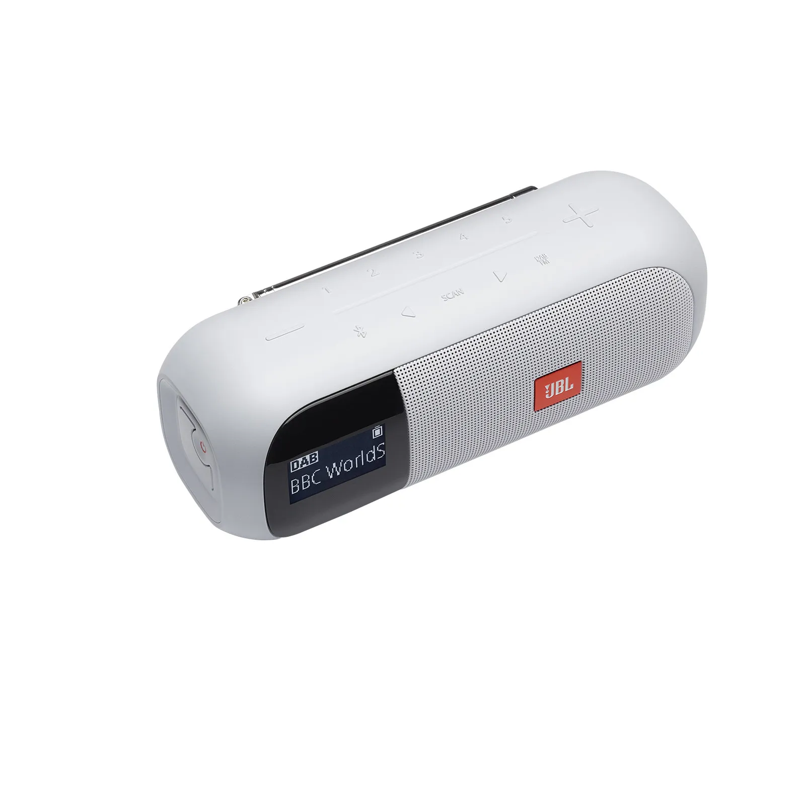 JBL TUNER 2 portable DAB/FM Radio speaker, white JBL TUNER 2 portable DAB/FM Radio speaker, white