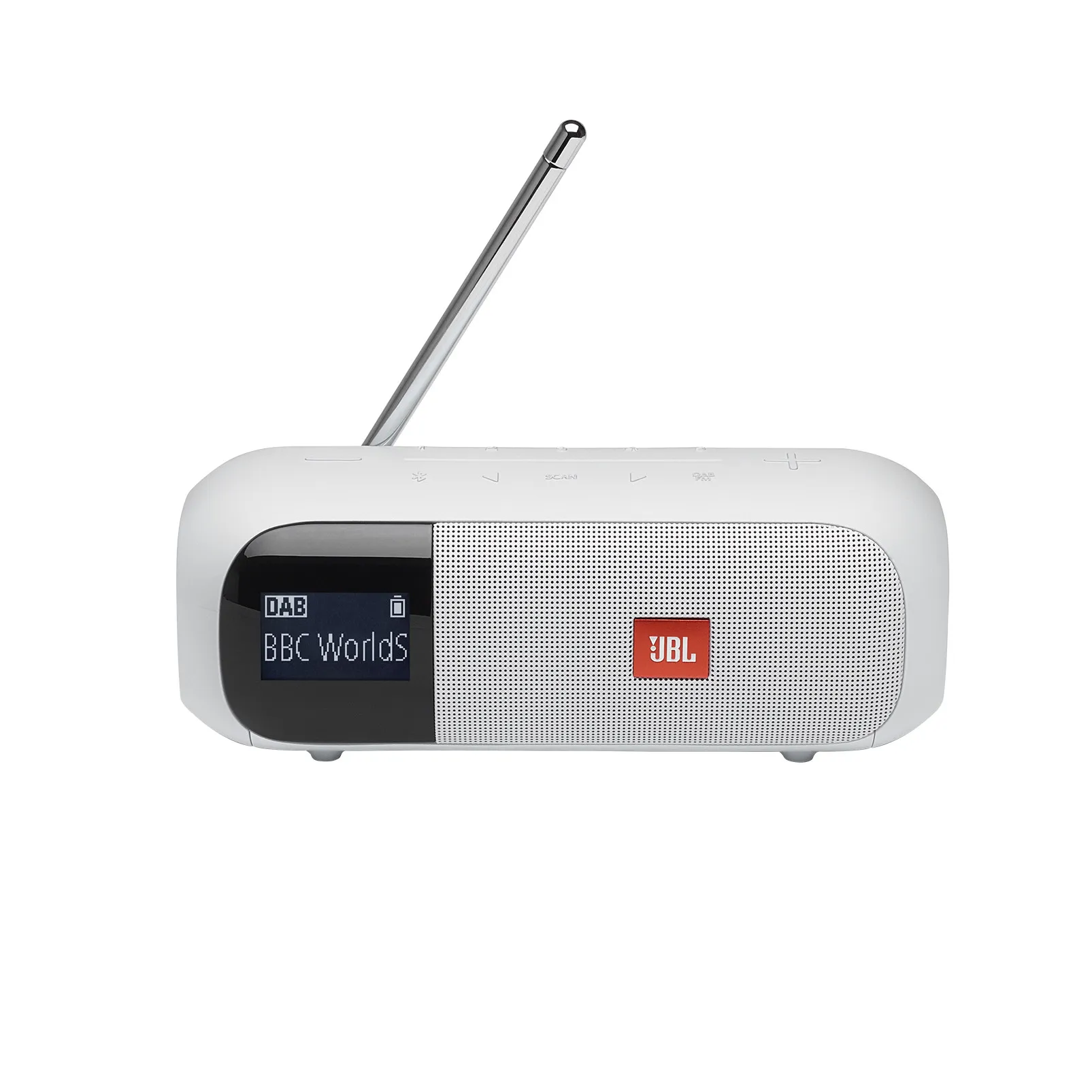 JBL TUNER 2 portable DAB/FM Radio speaker, white JBL TUNER 2 portable DAB/FM Radio speaker, white