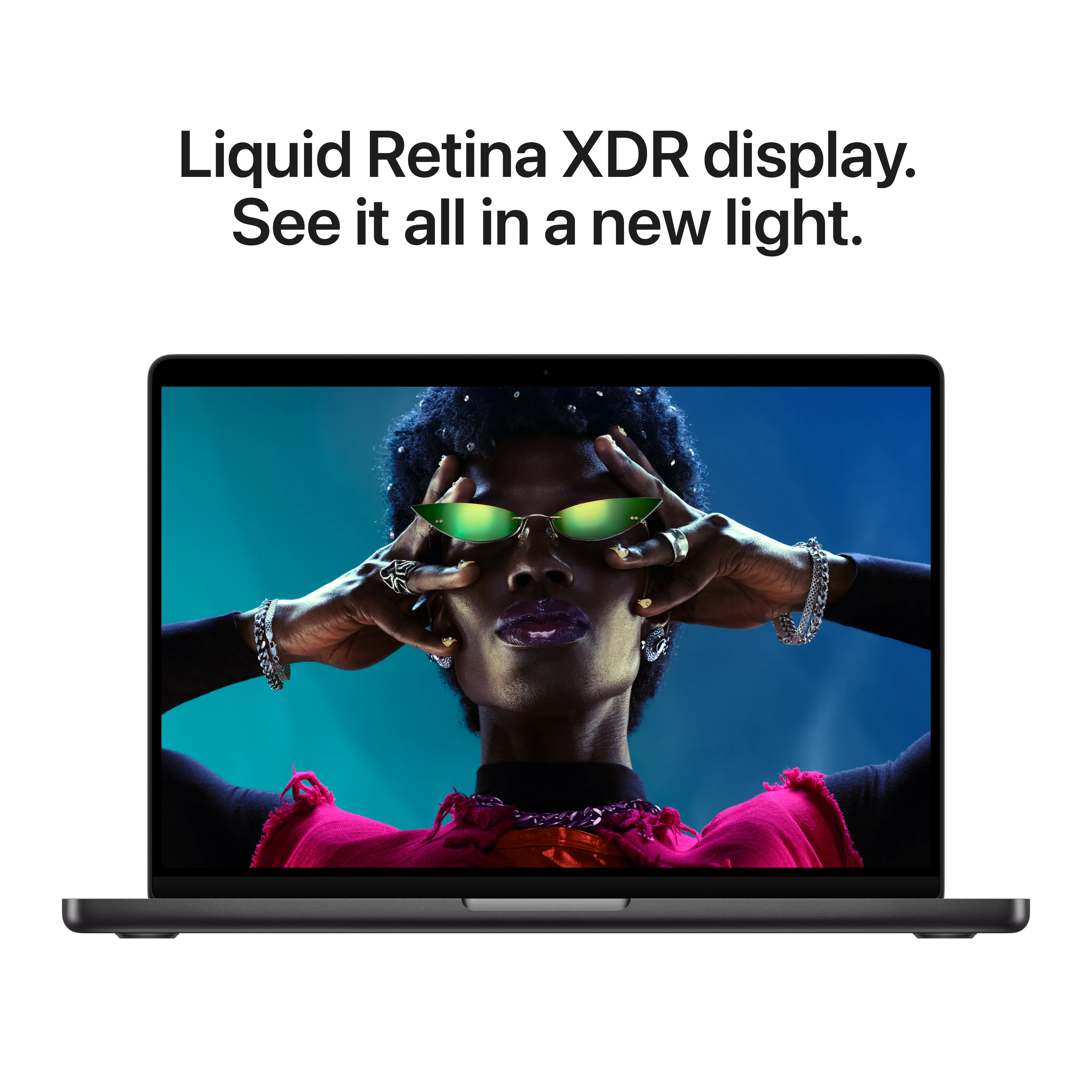 Apple MacBook Pro 14" M5, 24 Gt, 1 Tt, macOS Tahoe -kannettava, T&auml;htimusta