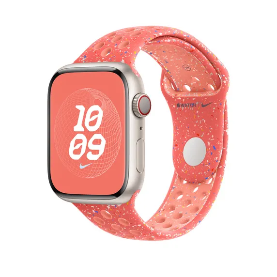 Apple Watch 45 mm - Nike Sport Band, Magic Ember M/L