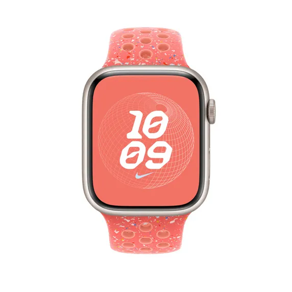 Apple Watch 45 mm - Nike Sport Band, Magic Ember M/L