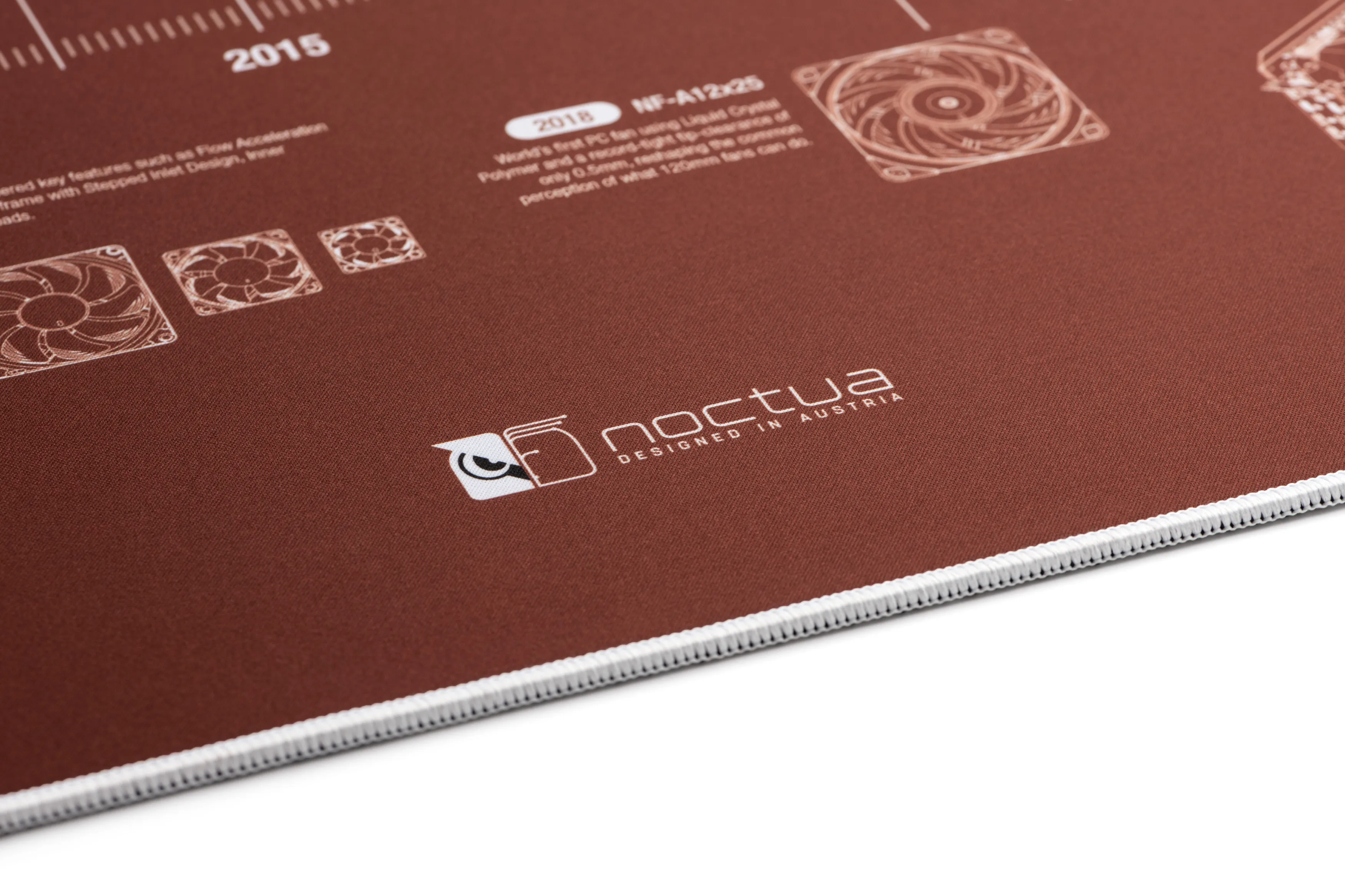 Noctua NP-DM3 20-Year Anniversary Gaming Mousepad, 900x400 mm, Multicolor
