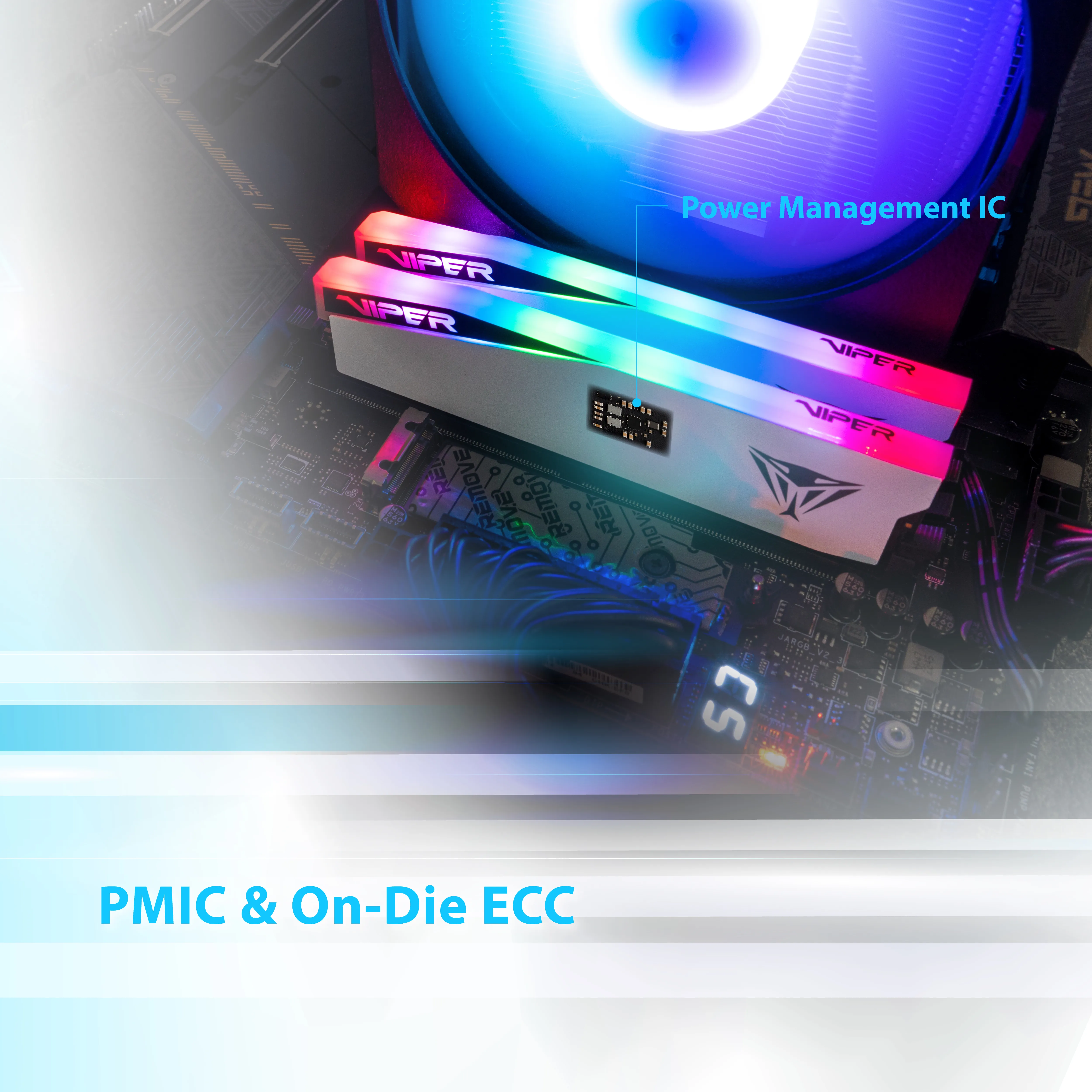 Patriot Viper Elite 5 RGB 48GB (2 x 24 GB) DDR5 6000 MHz, CL42 - memory