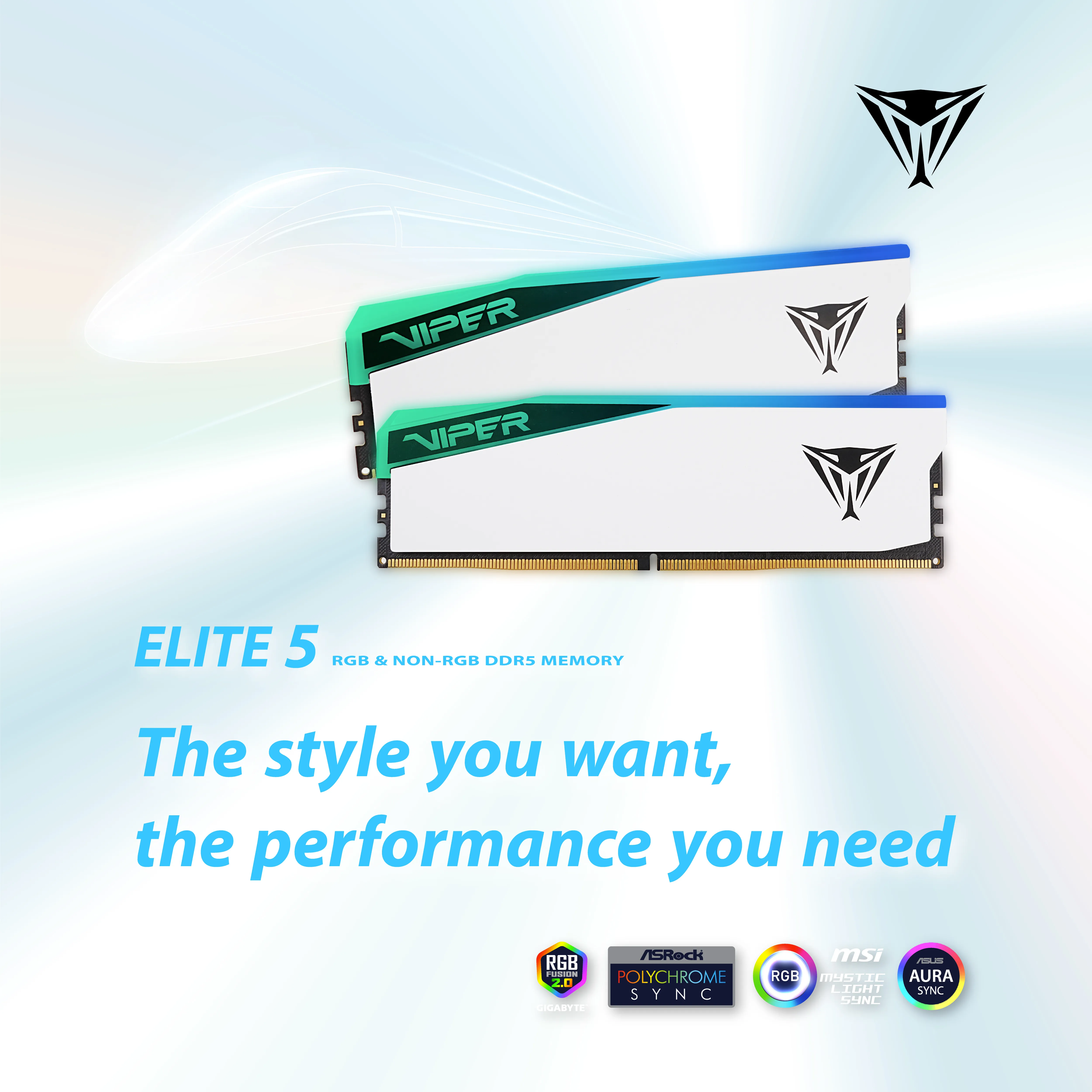 Patriot Viper Elite 5 RGB 48GB (2 x 24 GB) DDR5 6000 MHz, CL42 - memory