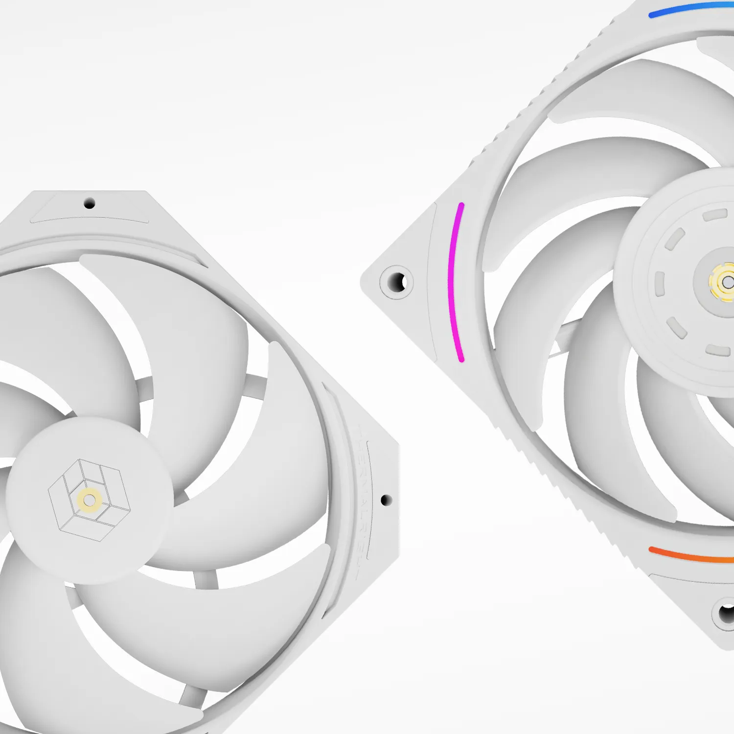 Thermalright Royal Pretor 130 Ultra, 2x130 mm CPU-kylare, vit