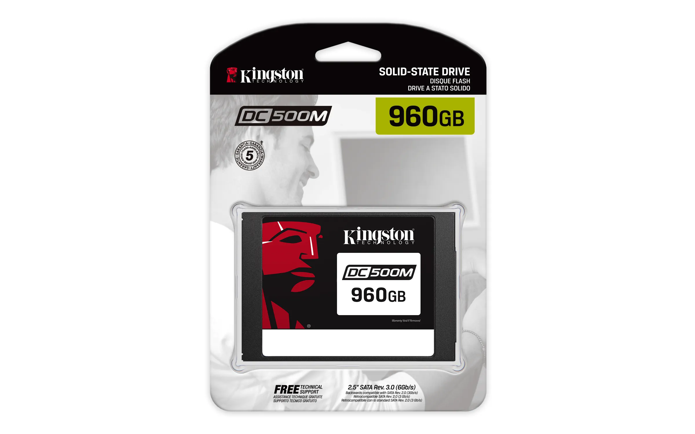 Kingston DC500M 960GB 2.5" SATA SSD