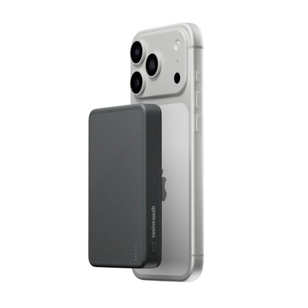 Twelve South PowerCapsule 10,000 10000mAh -varavirtal&auml;hde, liuskekivenharmaa