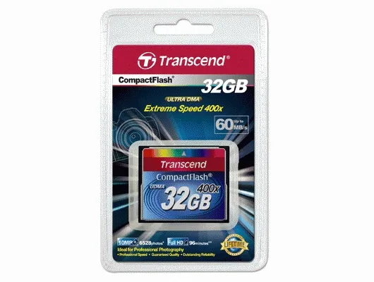 Transcend CF1000x 32 GB CompactFlash - minneskort