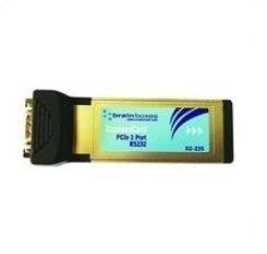 Brainboxes XC-235 - Sarjasovitin - ExpressCard - RS-232
