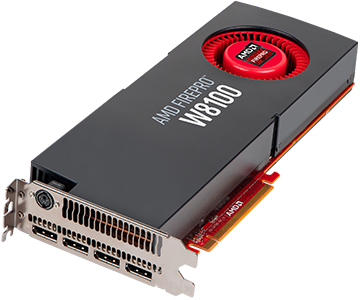 AMD FirePro W8100 8GB - Graphics card