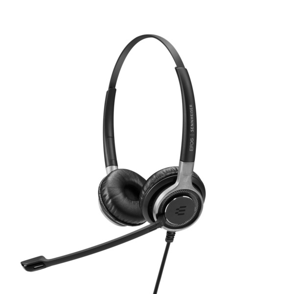 Epos sennheiser sc 665 usb-c / 3.5mm wired double-sided headset, usb, and in-line call control ms