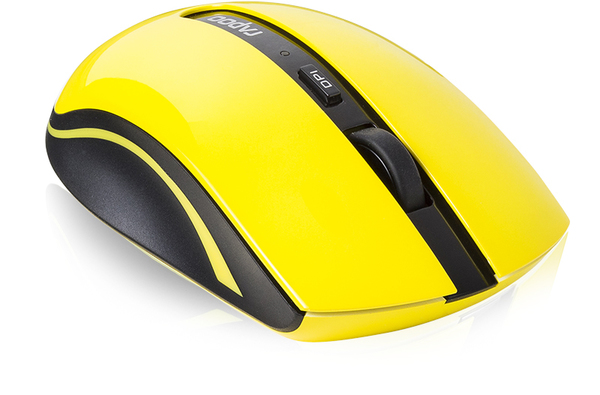 Rapoo 7200P - wireless mouse, Yellow