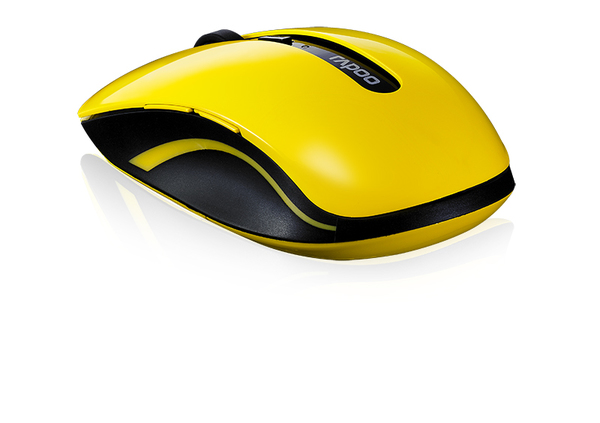 Rapoo 7200P - wireless mouse, Yellow