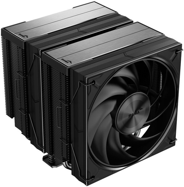 SAMA A60 Processor Air Cooler, Black, 2 x 120 mm