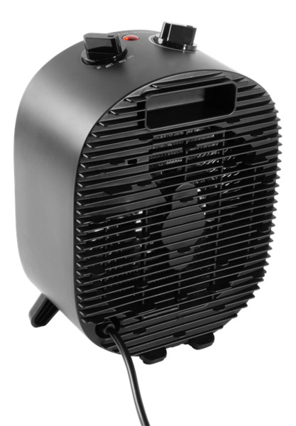 Nordic Home - fan heater, black, 2000W