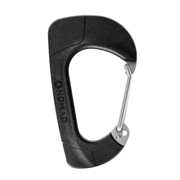 Nomad Carabiner Carbon USB-A - Lightning - cable, Black