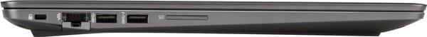 HP 15.6" ZBook Studio G3, 512GB, NVIDIA Quadro M1000M 2GB, Win 10 Pro - Notebook, Black